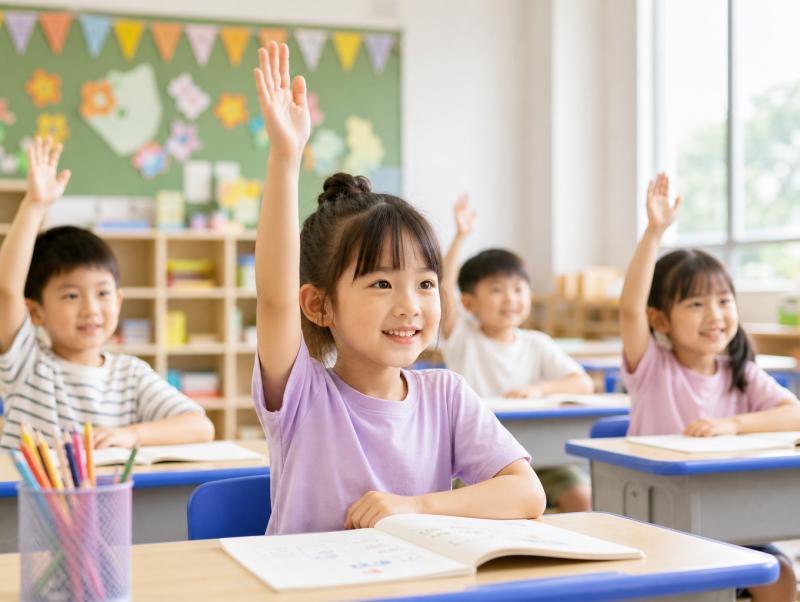 幼小衔接课堂实景照