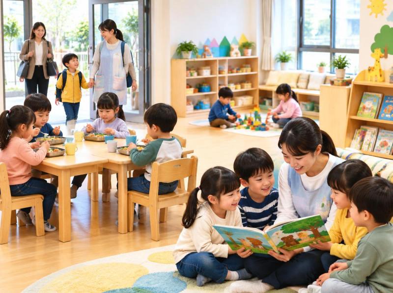 幼儿园托管课堂实景照